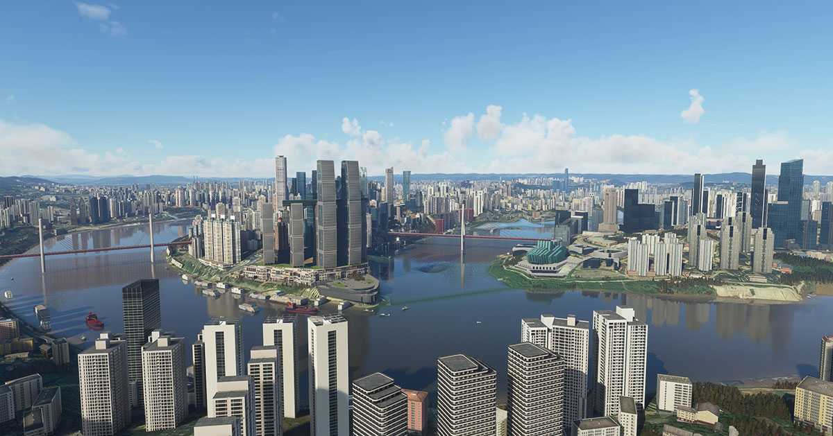SamScene3D 重慶魔幻之都8D發(fā)布！MSFS2020