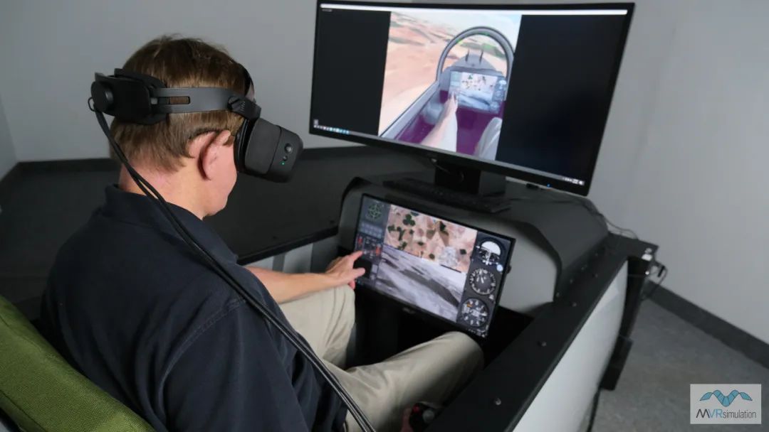 MVRsimulation將Varjo XR-3頭顯到集成到飛行任務(wù)訓(xùn)練器-4374