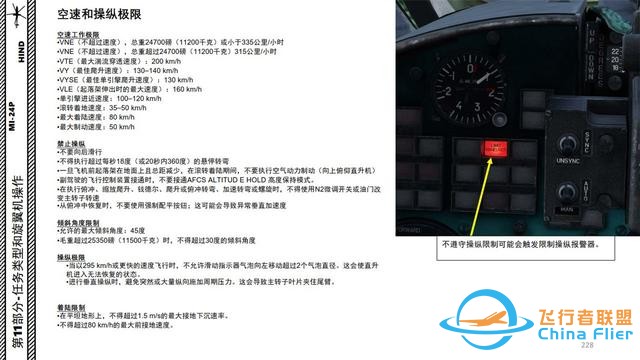 模擬飛行 DCS Mi-24P直升機 中文指南 11.1空速和操縱極限-6107 模擬飛行 DCS Mi-24P直升機 中文指南 11.1空速和操縱極限-6107