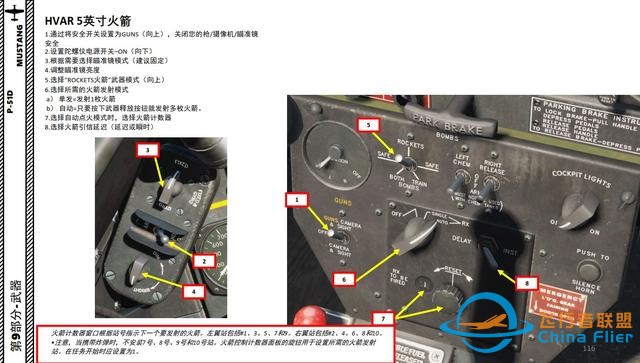 模擬飛行 DCS P-51D野馬 中文指南 9.4火箭-681