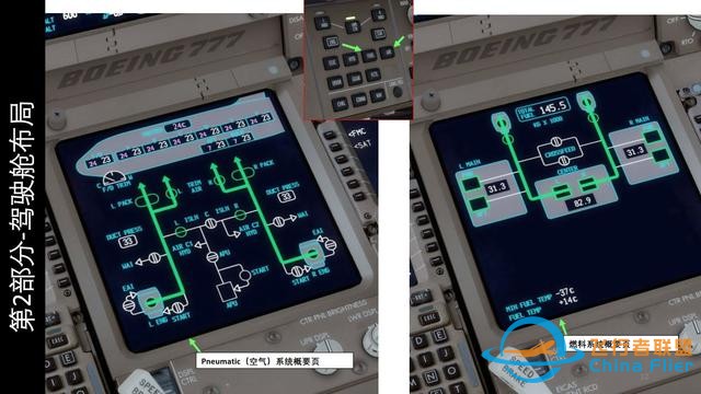 模擬飛行P3D 波音777客機 中文指南 2.6控制顯示單元-6012
