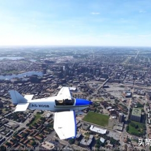 衛星數據運算，《微軟模擬飛行2020》中可以看到擬真度十足的地貌