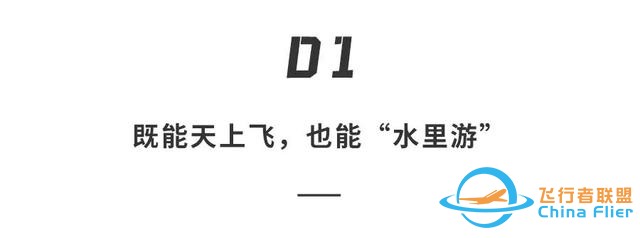 國內首創兩棲無人機！上天入水一秒切換，還有神奇「仿生」配件-3821