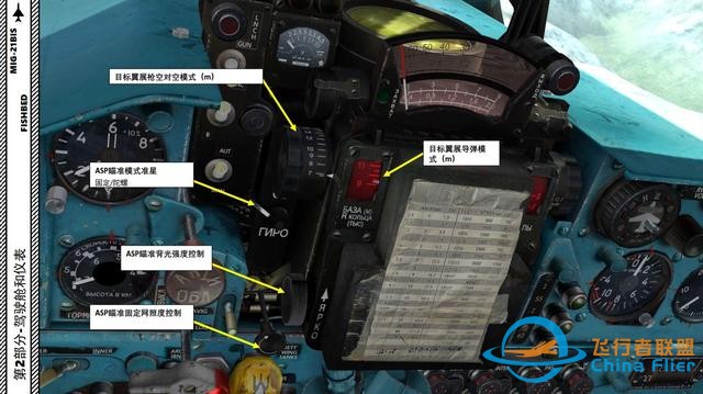 DCS MiG-21bis米格21 2.7瞄準(zhǔn)具-9090