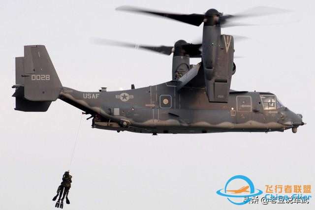 另類“魚鷹”：美國空軍特種作戰部隊的CV-22B傾轉旋翼機-9294