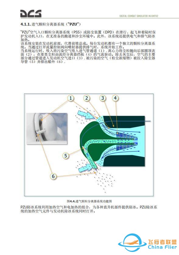 DCS Mi-8MTV2 米8直升機(jī) 中文飛行手冊(cè) 4.1顆粒分離-4173