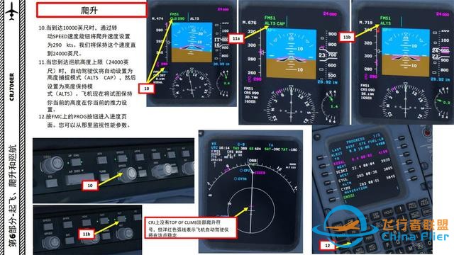P3D 龐巴迪支線客機CRJ700ER 中文指南 6.3爬升電腦輔助-8109